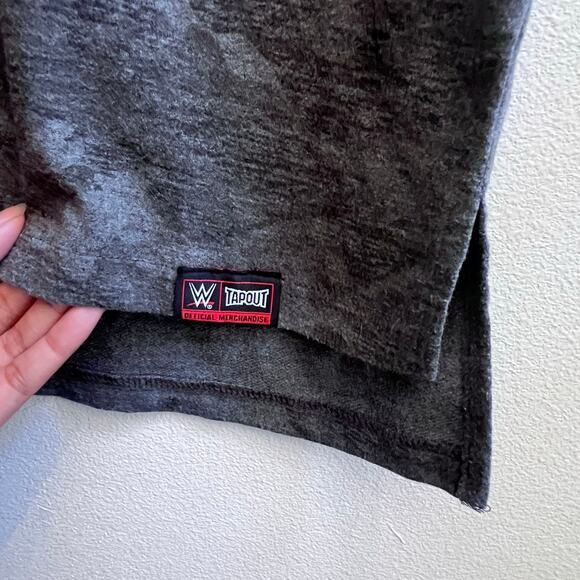 Tapout WWE Gray Camo T Shirt Men's Size Large MMA Wrestling Boxing - Picture 3 of 5